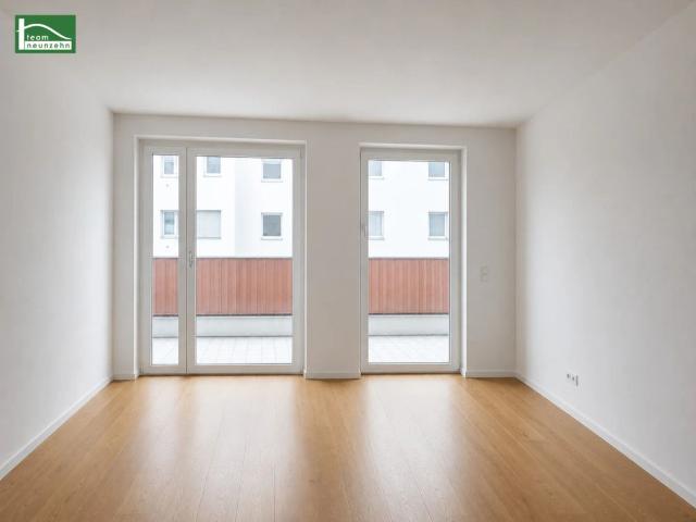 Wohnen in Hofruhelage mit großer Terrasse und Schrankraum nur wenige Meter von der U3 Kendlerstraße entfernt Ab 01.09. beziehbar!