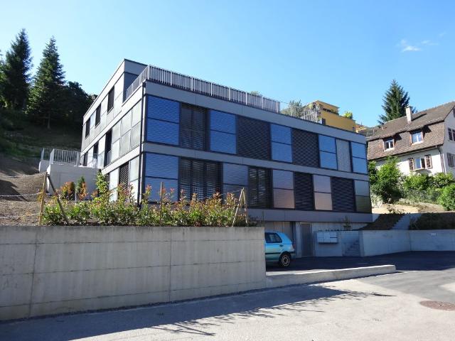 Wohnen in Nähe Cilag / Kantonsspital mit Gartensitzplatz