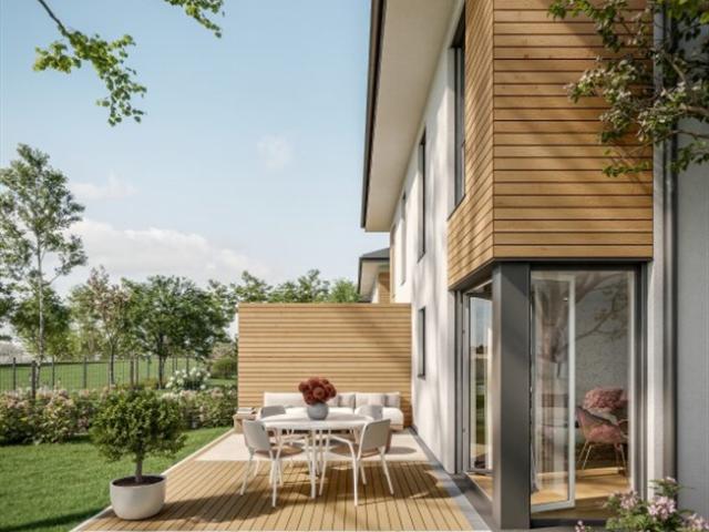 Wohnen in Raasdorf Doppelhaushälften mit Garten, 4,5 Zimmer, 110 m² – 2 Stellplätze