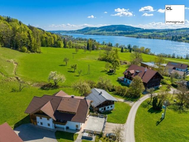 Wohnen in Tiefgraben bei Mondsee – naturnah, exklusiv und mit traumhaftem Ausblick