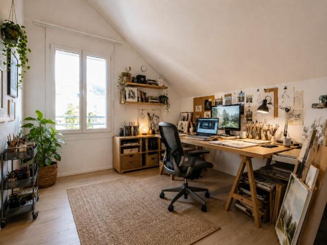 Wohnen ohne Kompromisse Exklusive Dachwohnung mit Direktlift in Künten