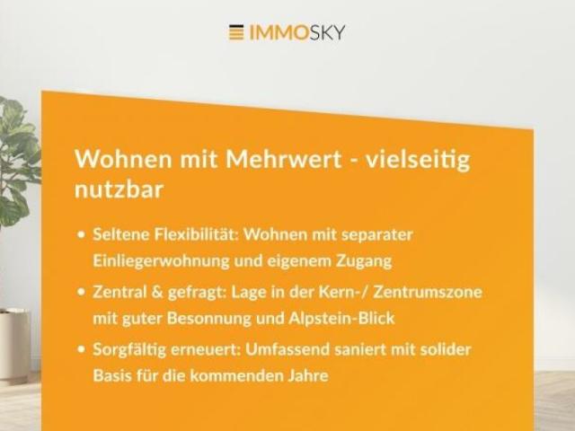 Wohnen mit Mehrwert  vielseitig nutzbar