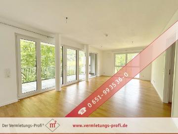 Wohnen mit Moselblick – gepflegte 2 ZKB Wohnung im 2. Obergeschoss mit Terrasse