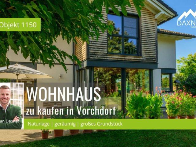 Wohnen mit Naturanschluss – modernes Einfamilienhaus in Vorchdorf