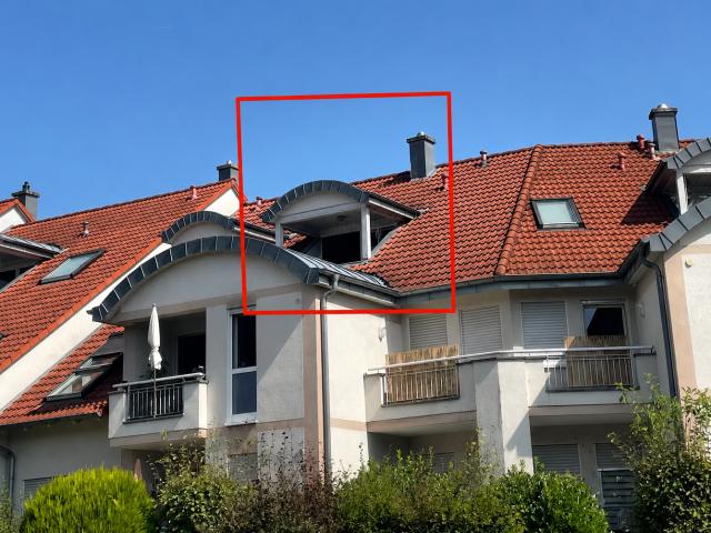 Wohnen mit Ausblick gemütliche DG Wohnung mit Loggia