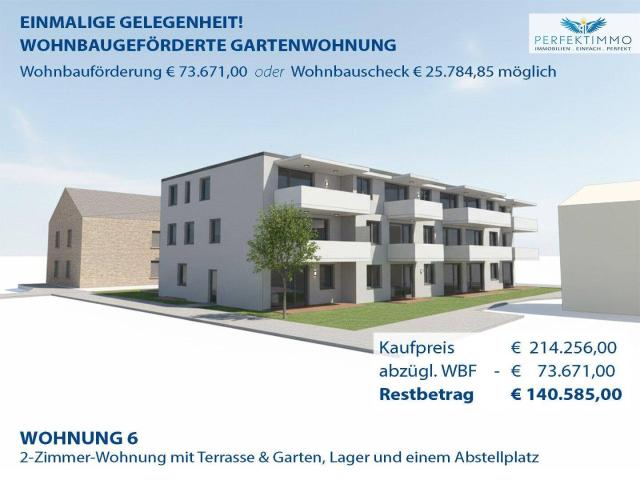 „Wohnen mit Aussicht auf die Geierwand“ Wohnbaugeförderte Neubauwohnung W 6