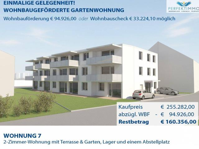 „Wohnen mit Aussicht auf die Geierwand“ Wohnbaugeförderte Neubauwohnung W 7