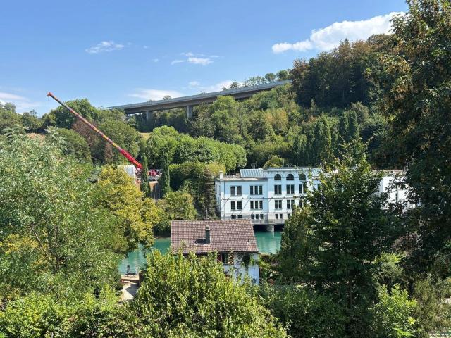 Wohnen mit Aussicht: Helle Wohnung mit Blick auf die Aare und Felsenau