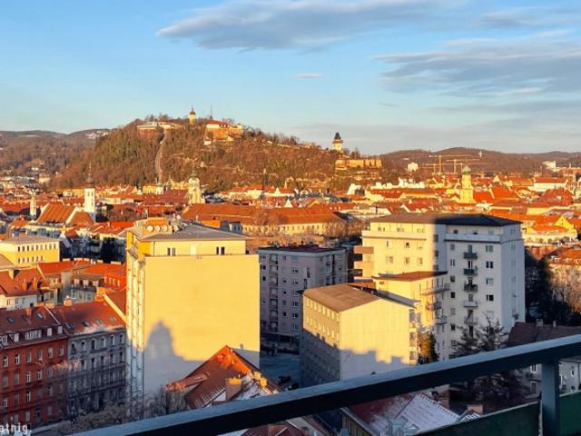 Wohnen mit aussicht! Traumhafter Panoramablick auf Graz!