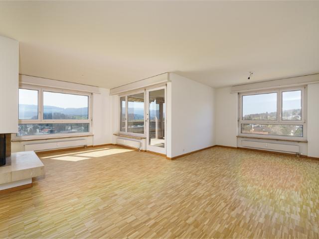 Wohnen mit Blick über Reinach Dorf!