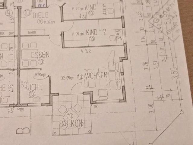 Wohnen mit Charakter: Großzügige 4,5 Zimmer Wohnung in Neckarsulm