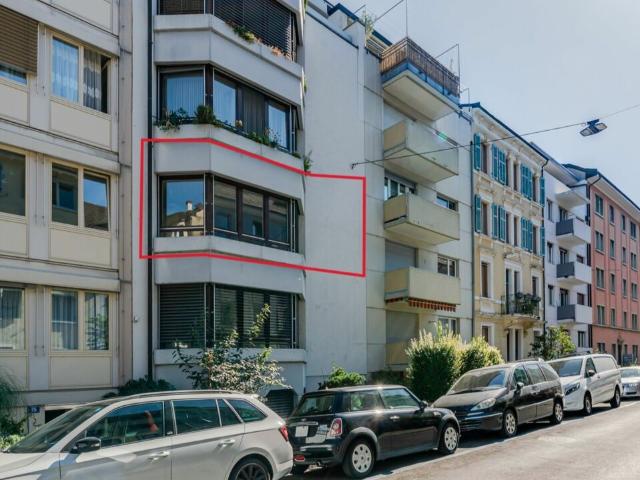 Wohnen mit Charme helle 3.5 Z' Wohnung mit ruhigem Balkon zum Innenhof