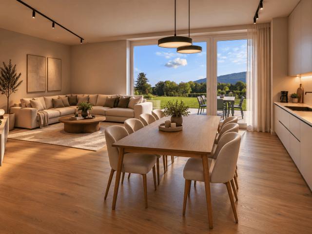 Wohnen mit Freiraum moderne Gartenwohnung in Bad Schwanberg