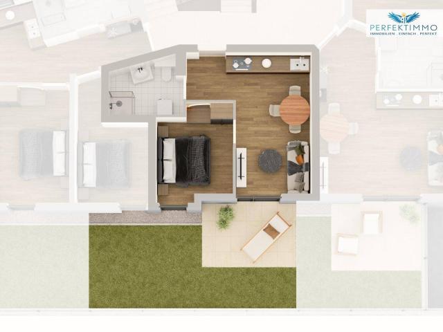 Wohnen mit Garten – hochwertige Neubauwohnung in Hall i. T
