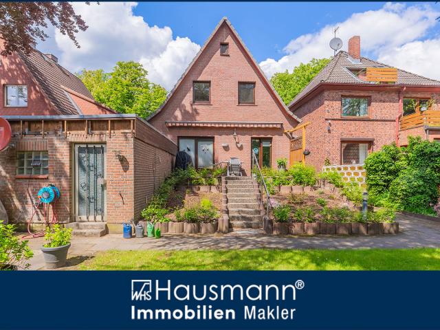 Wohnen mit Gartenidylle – Gepflegtes Ein /Zweifamilienhaus in begehrter Lage von Hamburg Stellingen!