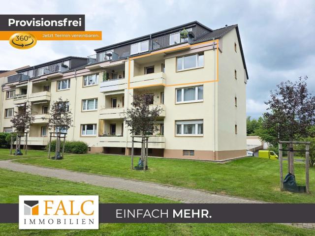 Wohnen mit Gestaltungsspielraum: 3 Zimmer, Loggia und Garagenstellplatz in Uerdingen