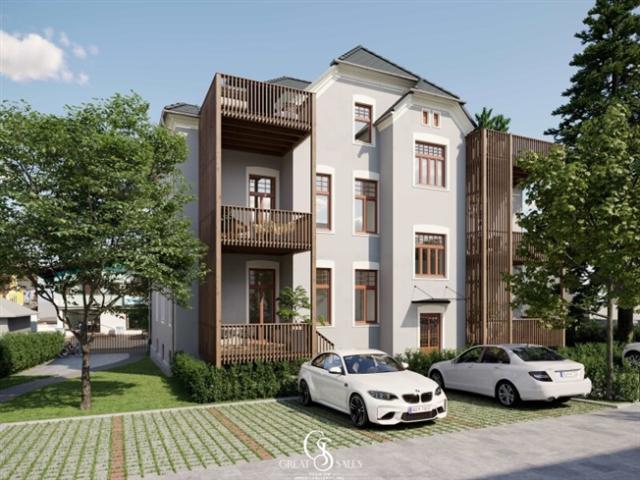 Stilvolle Belletage mit außergewöhnlichem Verandazimmer in der Villa Wertheim inkl. Parkplatz & Keller Erstbezug!