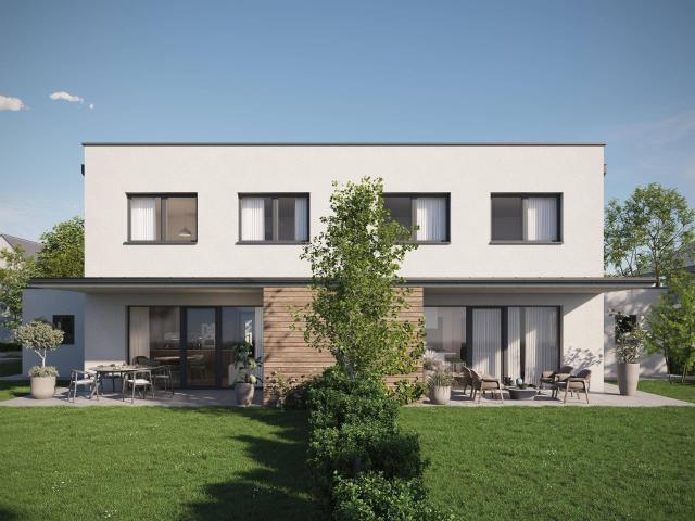 Wohnen mit Lebensqualität modernes Doppelhaus in Leonding