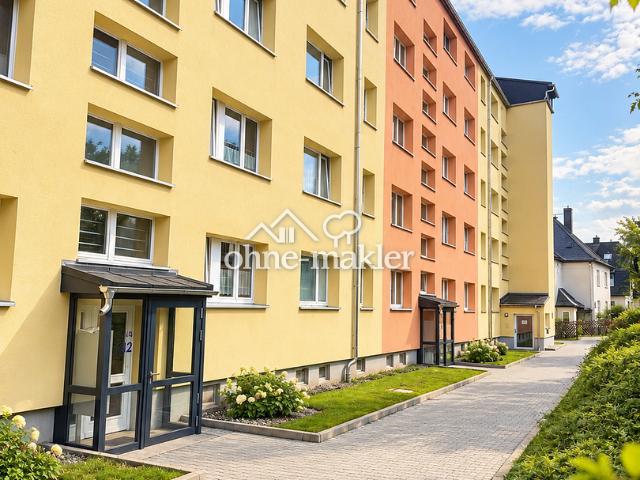 Wohnen mit LIFT San. 2 Zi Wohnung mit großem Balkon/moderner Dusche/EBK/barrierefreier Zugang