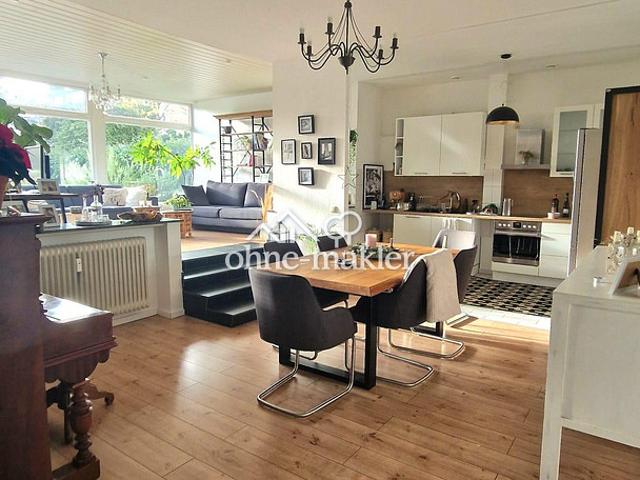 Wohnen mit Loft Charakter, großer Terrasse und eigenem Garten