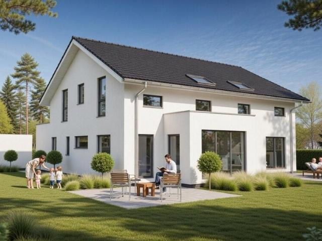 Wohnen mit Stil: Doppelhaushälfte in ruhiger Lage