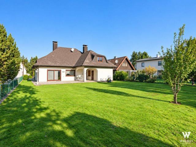 Wohnen mit Villencharakter: ca. 343 m² Nutzfläche auf ca. 980 m² Eigengrund | Nähe Blumengärten & Badeteich Hirschstetten