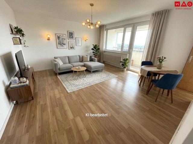 Wohnen mit Weitblick: 2 Zimmer Wohnung in Linz/Spallerhof mit Loggia und Lift!