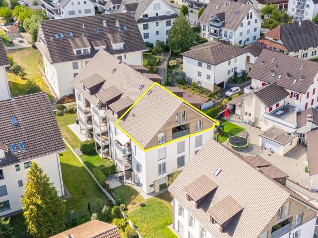 Wohnen mit Weitblick auf zwei Ebenen