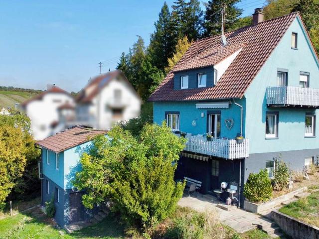 Wohnen mit Weitblick – charmantes, saniertes Haus mit 2 Balkonen und herrlichem Garten