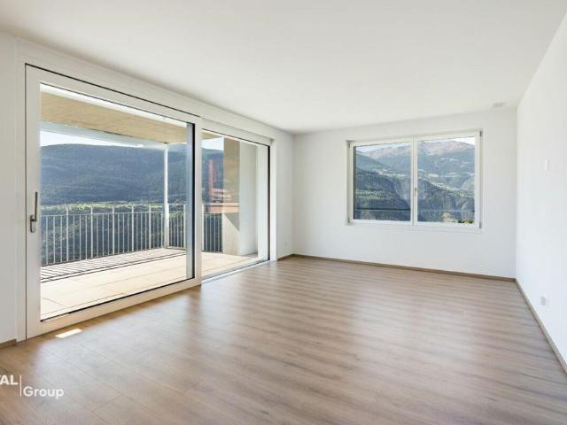 Wohnen mit Weitblick: Erstbezug im Sonnendorf Ausserberg