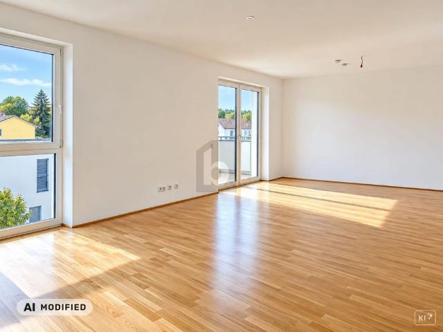 WOHNEN MIT WEITBLICK – LICHTDURCHFLUTETE 3 ZIMMER WOHNUNG MIT TERRASSE, LIFT UND TIEFGARAGE