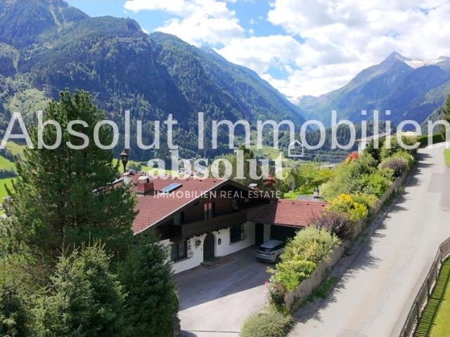 Wohnen mit Weitblick Mehrgenerationenhaus mit Panoramablick auf das Kitzsteinhorn! 2.215 m² Grund!