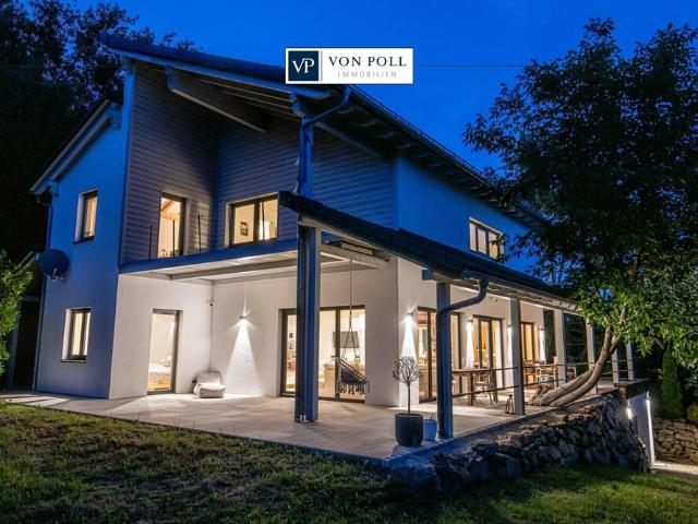 Wohnen mit Weitblick modernes Einfamilienhaus in traumhafter Hanglage mit großzügigem Grundstück und hochwertiger Ausstattung