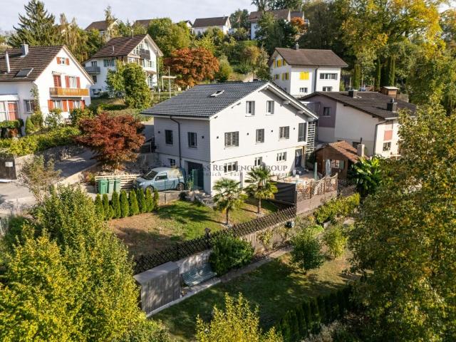 Wohnen mit Weitsicht freistehendes Einfamilienhaus an sonniger Hanglage