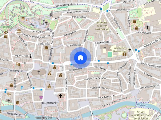 Wohnen mit Wohlfühlcharakter: 2,5 Zimmer Wohnung in der Altstadt