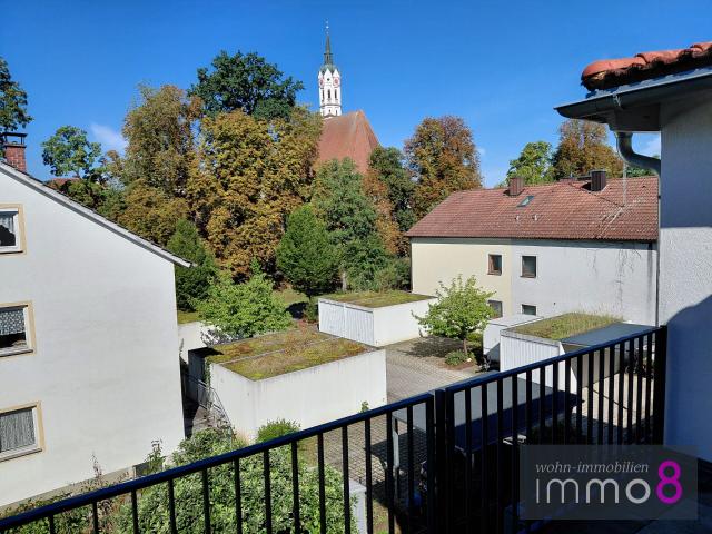 Wohnen mitten in Schrobenhausen und doch ruhig und im Grünen!