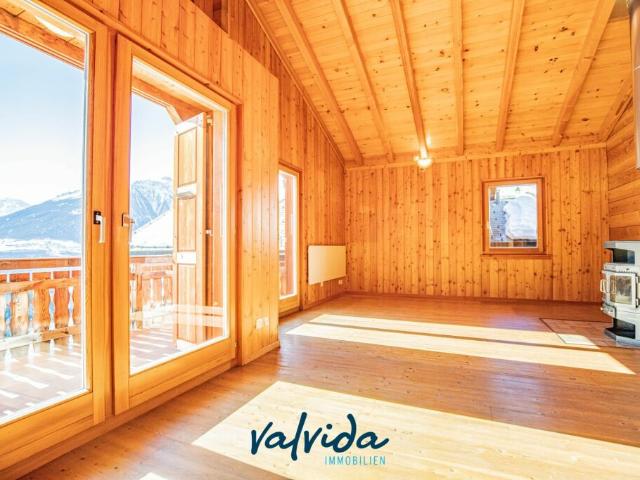 Wohnen, wo andere Ferien machen 5 Zimmer Chalet mit Panorama in Feschel