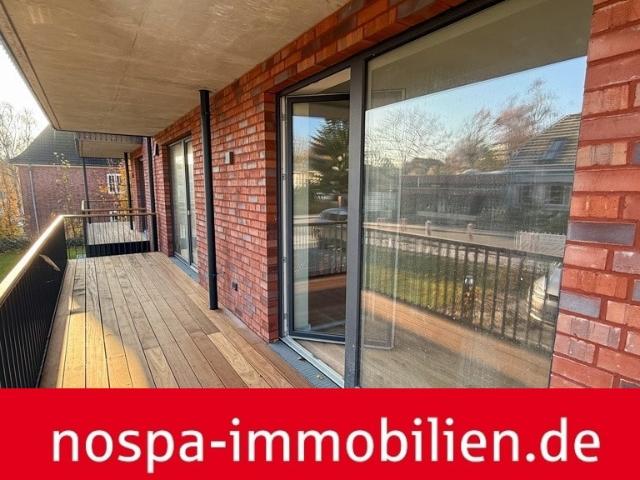 Wohnen, wo andere Urlaub machen: Moderne 2 Zimmer Erdgeschosswohnung mit Balkon in Glücksburg