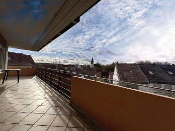 Wohnen wie im eigenen Haus: 4 Zimmer mit Balkon & großem Gartenpotenzial