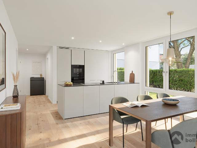 Wohnen wie im Einfamilienhaus – 5.5 Zimmer Maisonette mit Garten