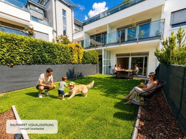 WOHNEN wie im HAUS | MAISONETTE mit bis zu 4 Zimmern | ca. 142 m² NFL | EIGENGARTEN & Terrasse | Garage