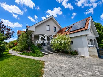 Wohnen wie im privaten Resort Exklusives Landhaus mit 150 m² Naturschwimmteich und Gartenoase
