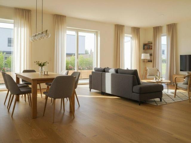 Wohnen wie im Urlaub Stilvolles Einfamilienhaus im modernen Chalet Stil Individuell Planbar