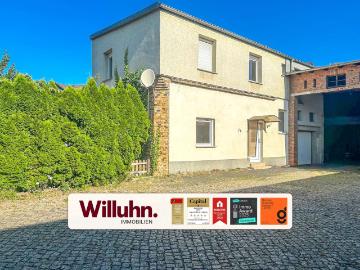 Wohnen und Arbeiten! Schönes Hinterhaus mit geräumigen Nebengelassen!