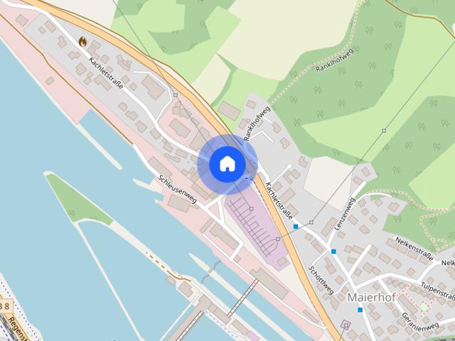 Wohnen und Leben in Passau Wörth 3 Zimmer Wohung mit Privatgarten und Tageslichtbad