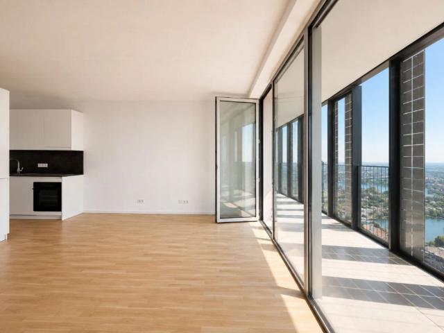 Wohnen über Wien: U1 Donauinsel DC2 Tower 37. Etage