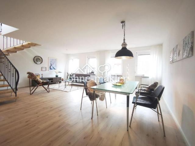 Wohnen über zwei Ebenen: 114 m² Maisonette im Herzen von Oppenheim