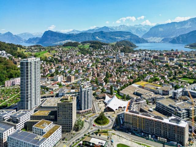 Wohnen über den Dächern von Luzern Süd