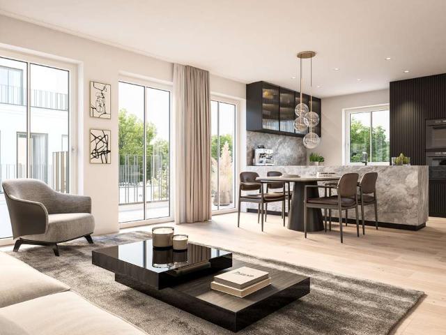 Wohnen über den Dächern von Nymphenburg – exklusives, kleines Neubau Penthouse