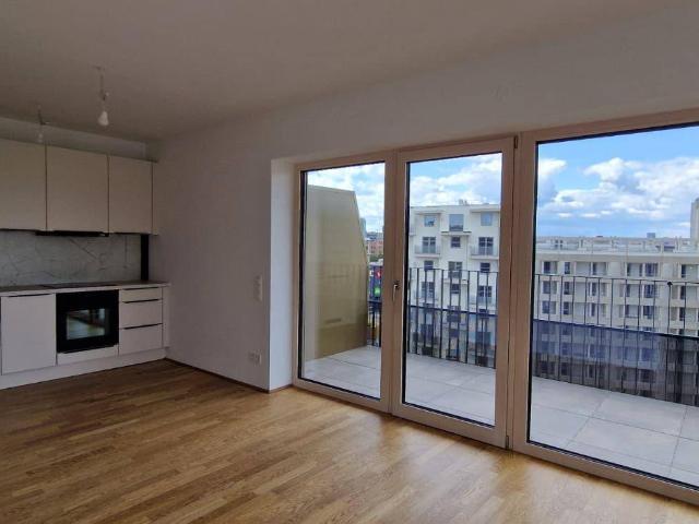 Wohnen über den Dächern Wiens – 45 m² mit 9 m² Balkon im 9. Stock